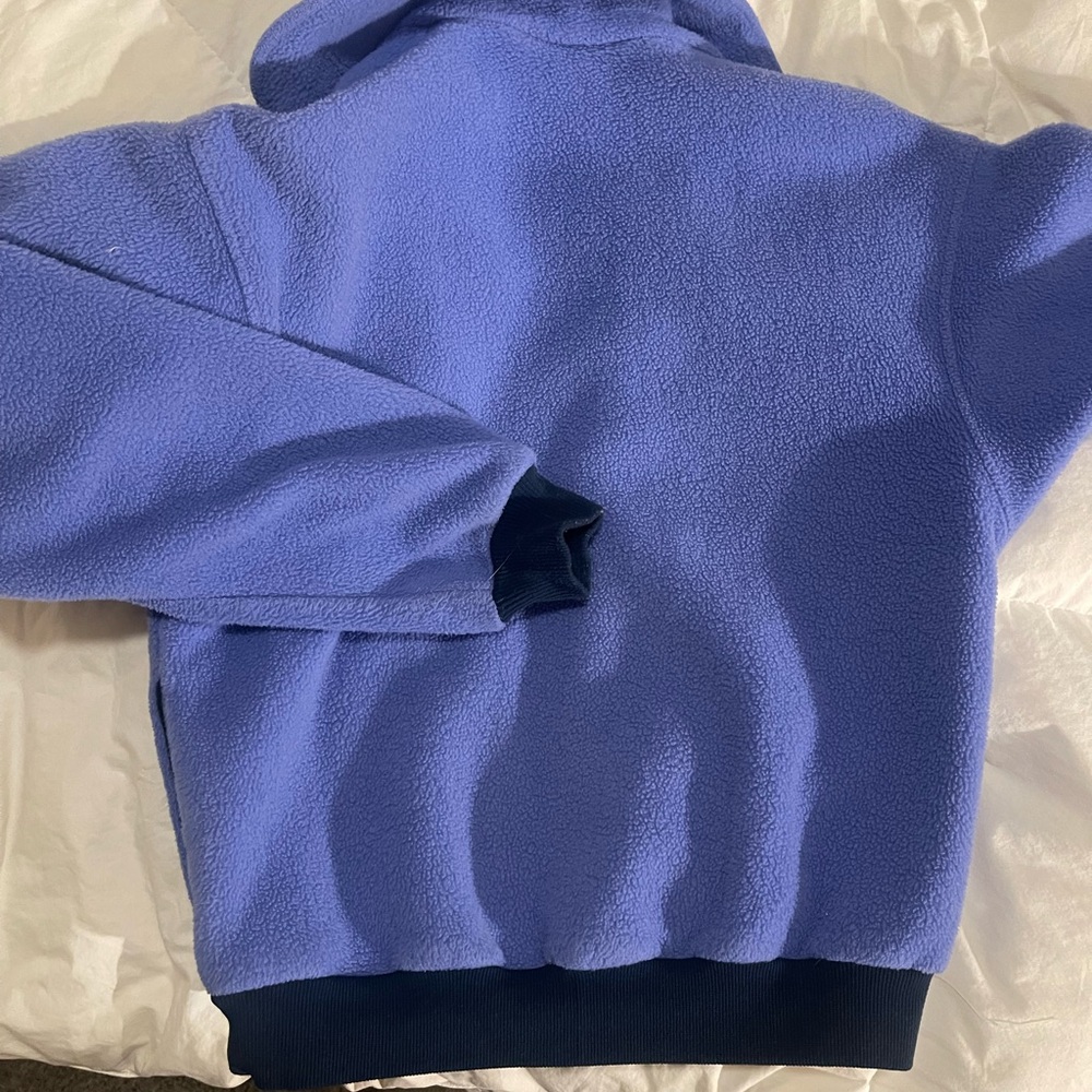 Patagonia blue Fleece Jacket (cropped) - Picture 3 of 6
